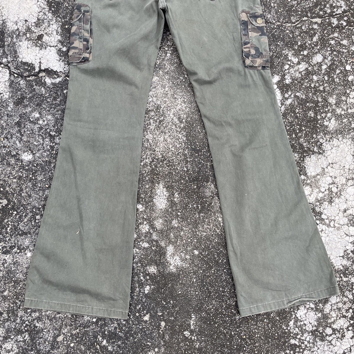 Other Vintage Unbranded Camo Tactical Cargo Pants Size 30" / US 8 / IT 44 - 10 Thumbnail