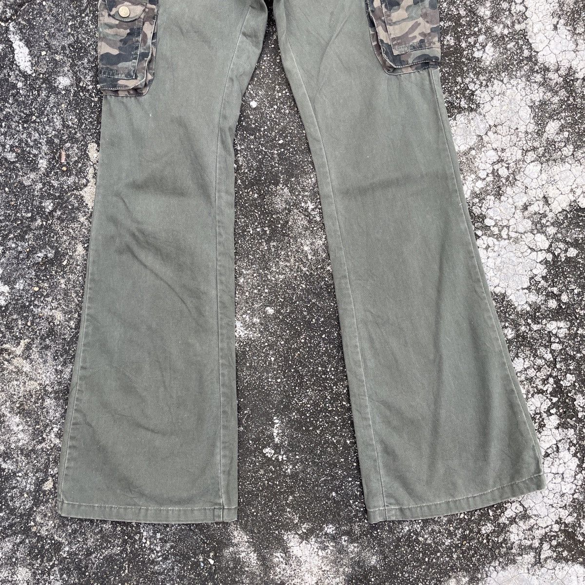 Other Vintage Unbranded Camo Tactical Cargo Pants Size 30" / US 8 / IT 44 - 4 Thumbnail