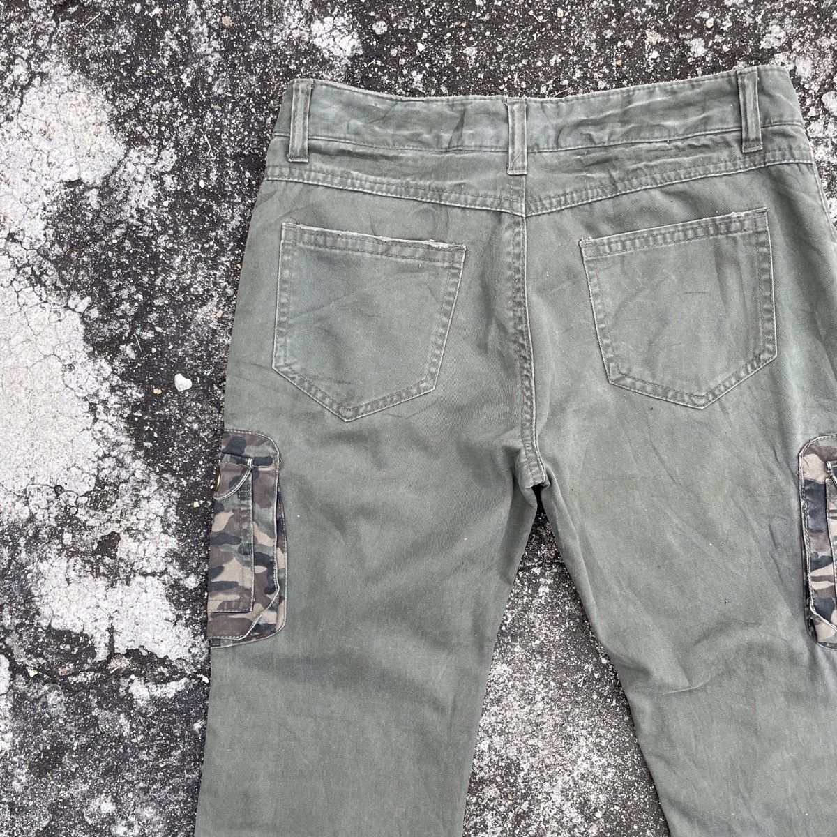 Other Vintage Unbranded Camo Tactical Cargo Pants Size 30" / US 8 / IT 44 - 9 Thumbnail