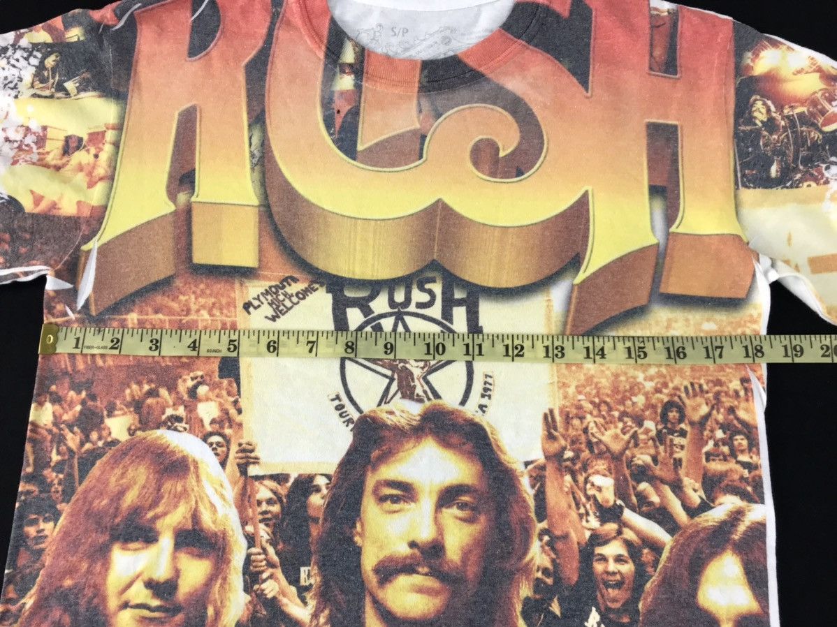 Band Tees RUSH Canadian Band Tee T-shirt Over Printed Design Size US S / EU 44-46 / 1 - 6 Thumbnail
