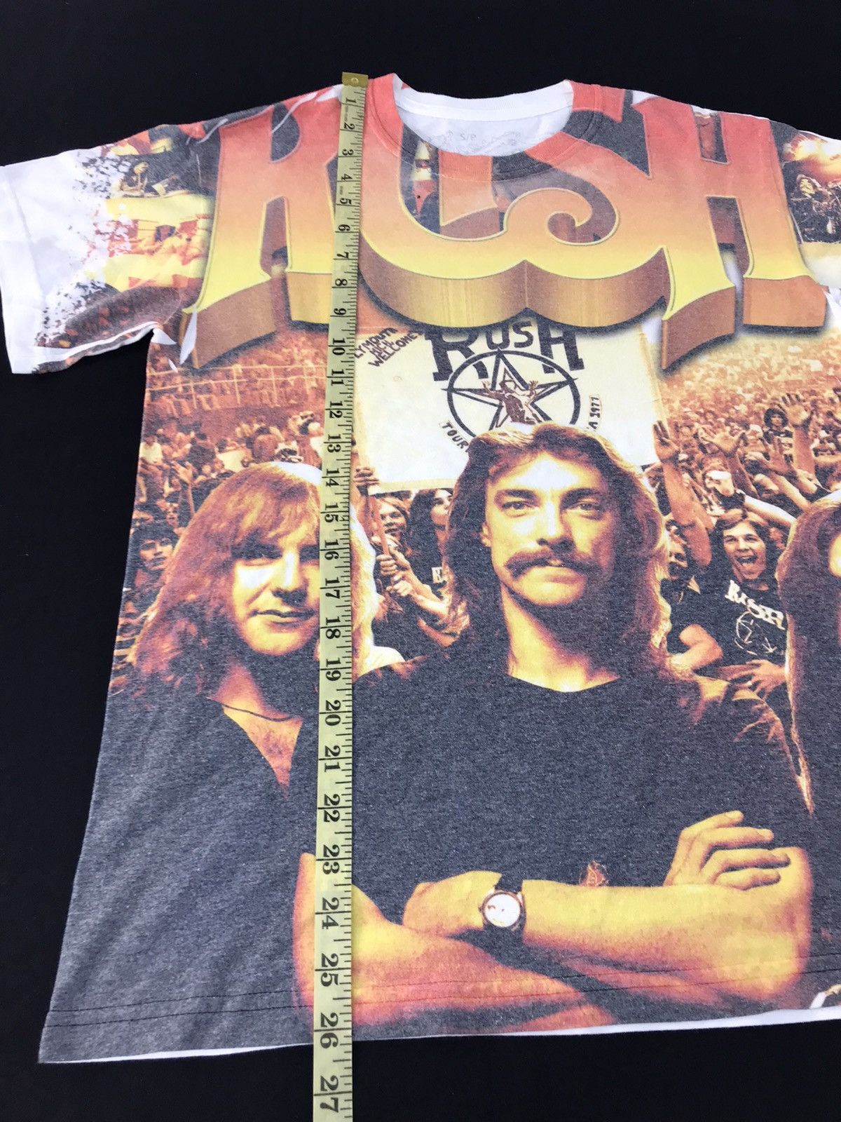 Band Tees RUSH Canadian Band Tee T-shirt Over Printed Design Size US S / EU 44-46 / 1 - 7 Thumbnail