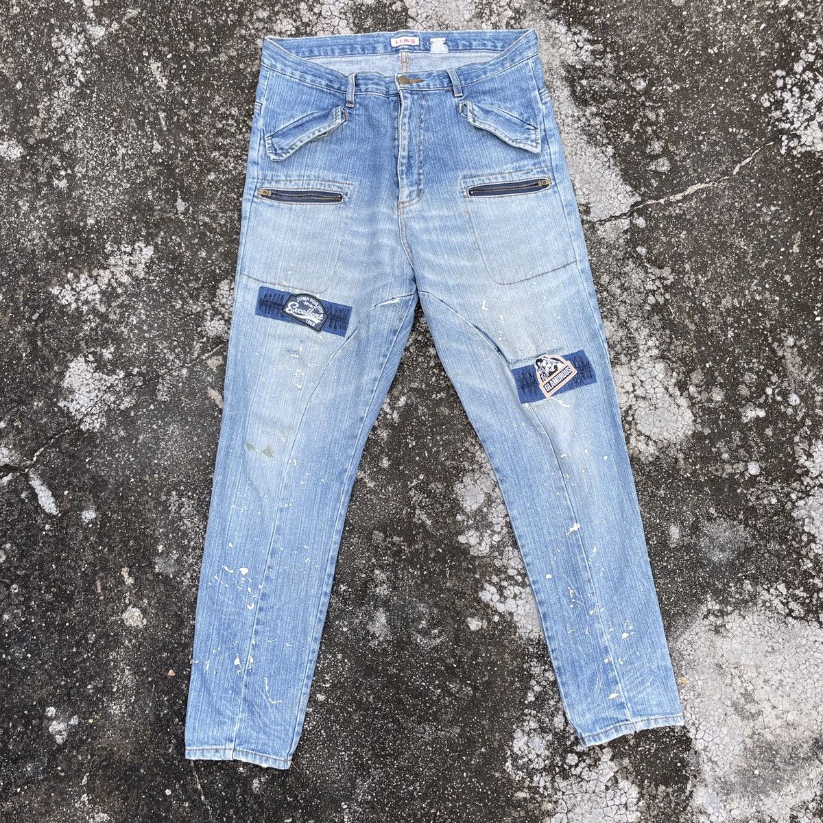 Other Vintage Unbranded Hysteric Glamour Patch Denim Size US 33 - 1 Thumbnail