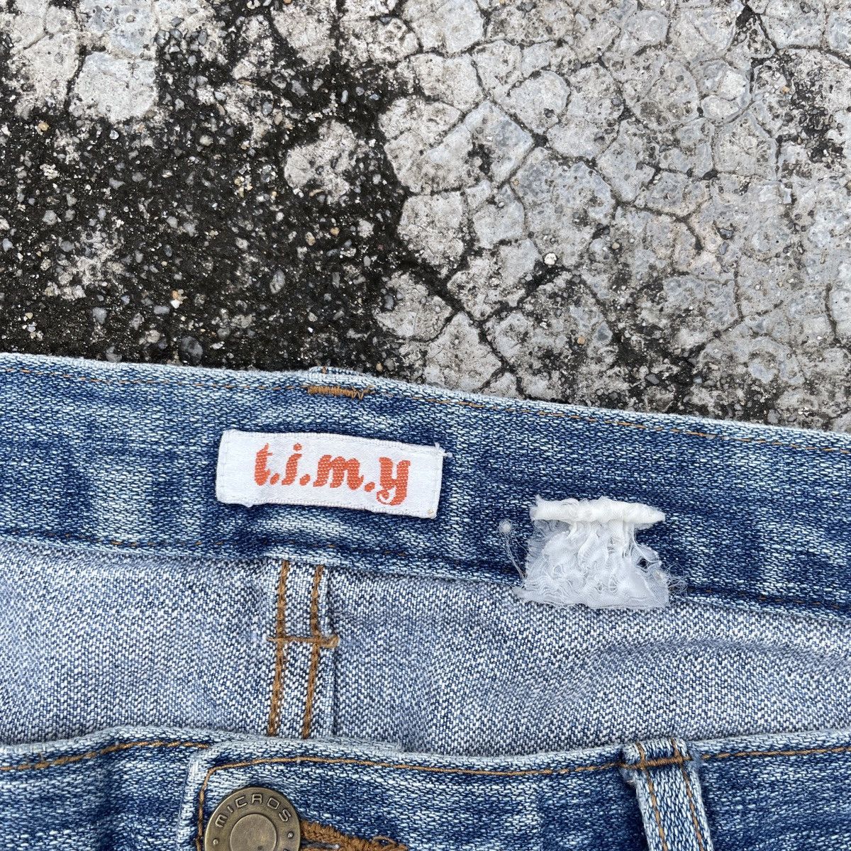 Other Vintage Unbranded Hysteric Glamour Patch Denim Size US 33 - 6 Thumbnail