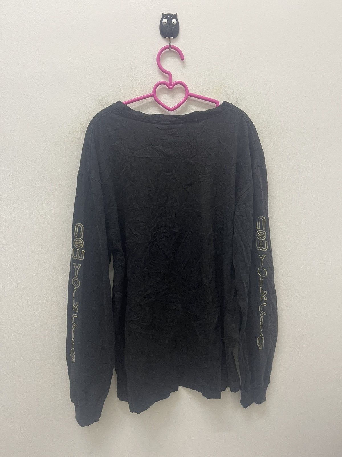 Schott Rare Vintage SCHOTT New York City Spell Out Thrashed Size US XL / EU 56 / 4 - 8 Thumbnail