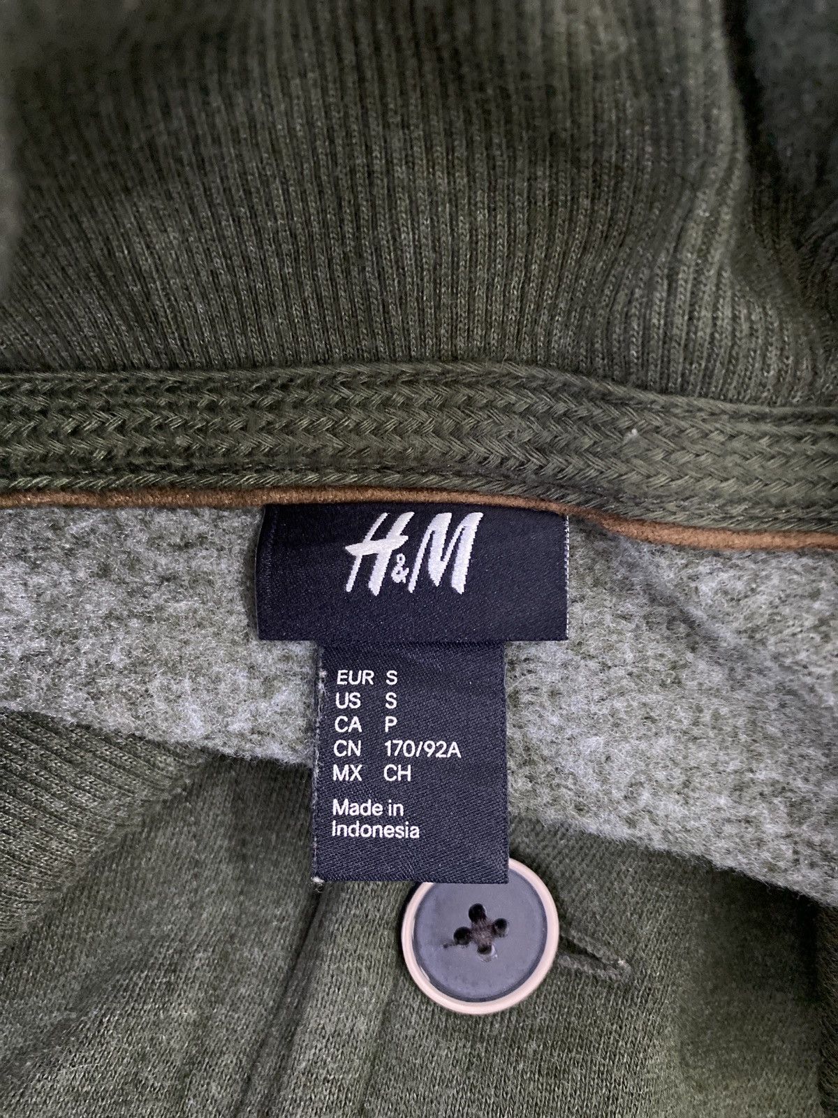 H&M H&M MlLITARY GREEN JACKET Size US S / EU 44-46 / 1 - 8 Thumbnail