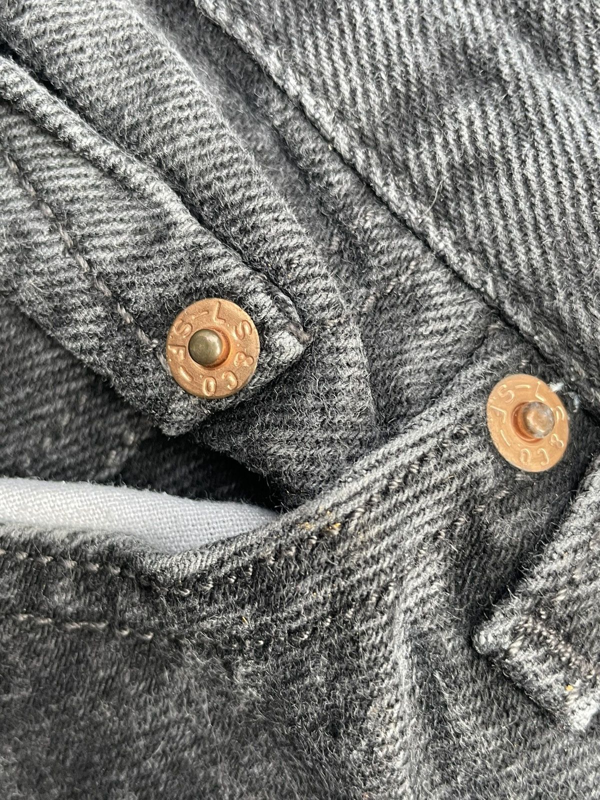 Levi's × Vintage Vintage 2007 Levis 505 e Black Size US 36 / EU 52 - 17 Thumbnail