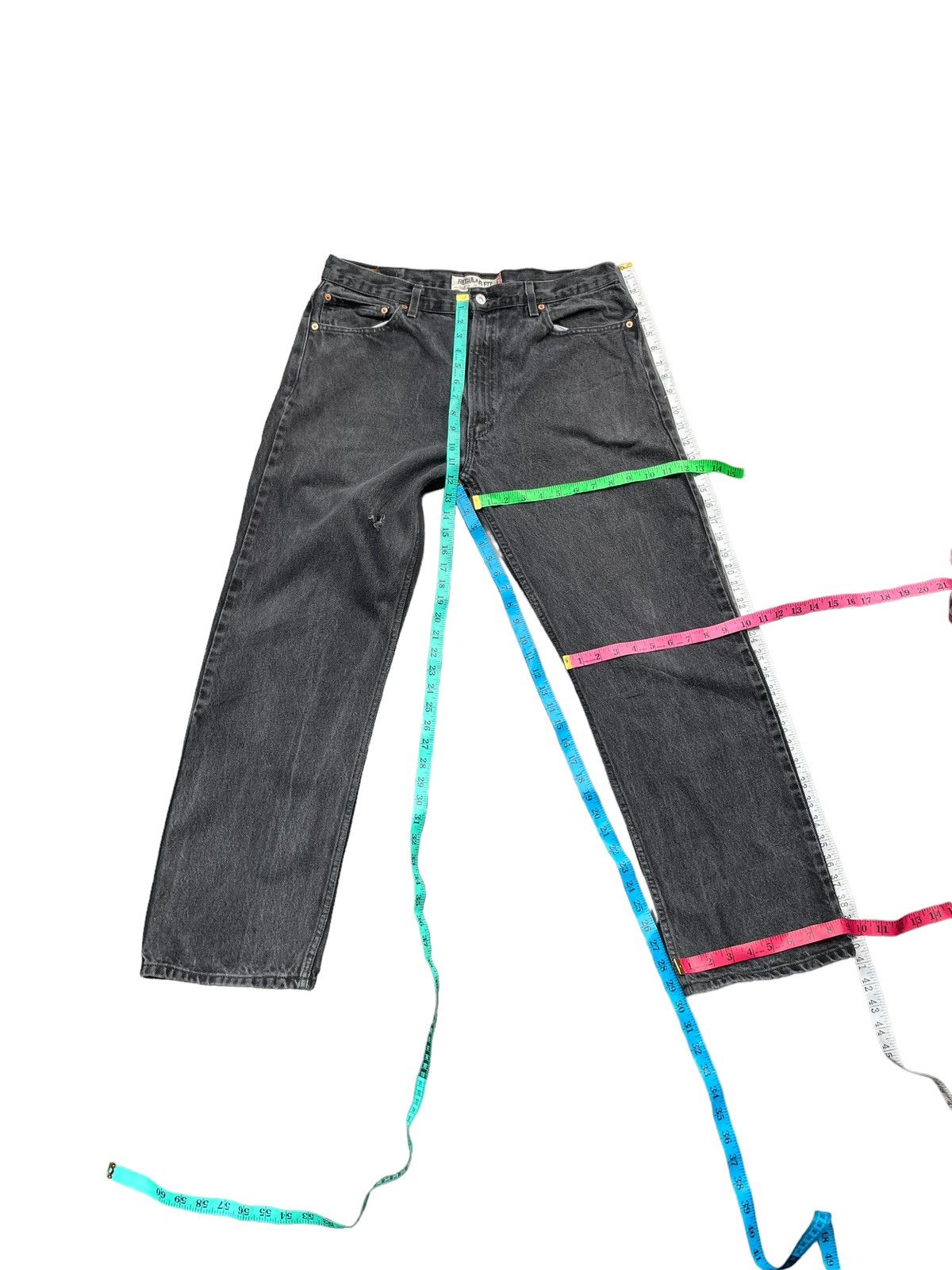 Levi's × Vintage Vintage 2007 Levis 505 e Black Size US 36 / EU 52 - 19 Thumbnail
