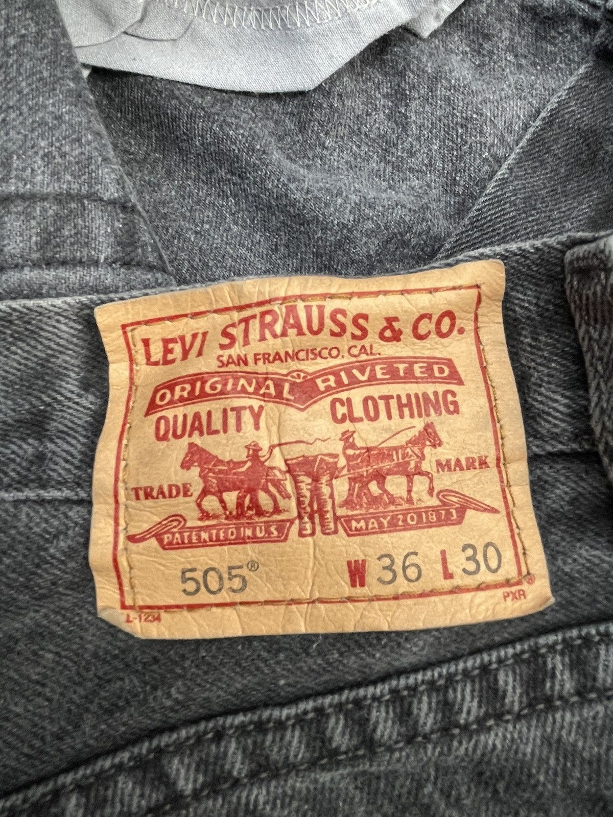 Levi's × Vintage Vintage 2007 Levis 505 e Black Size US 36 / EU 52 - 9 Thumbnail