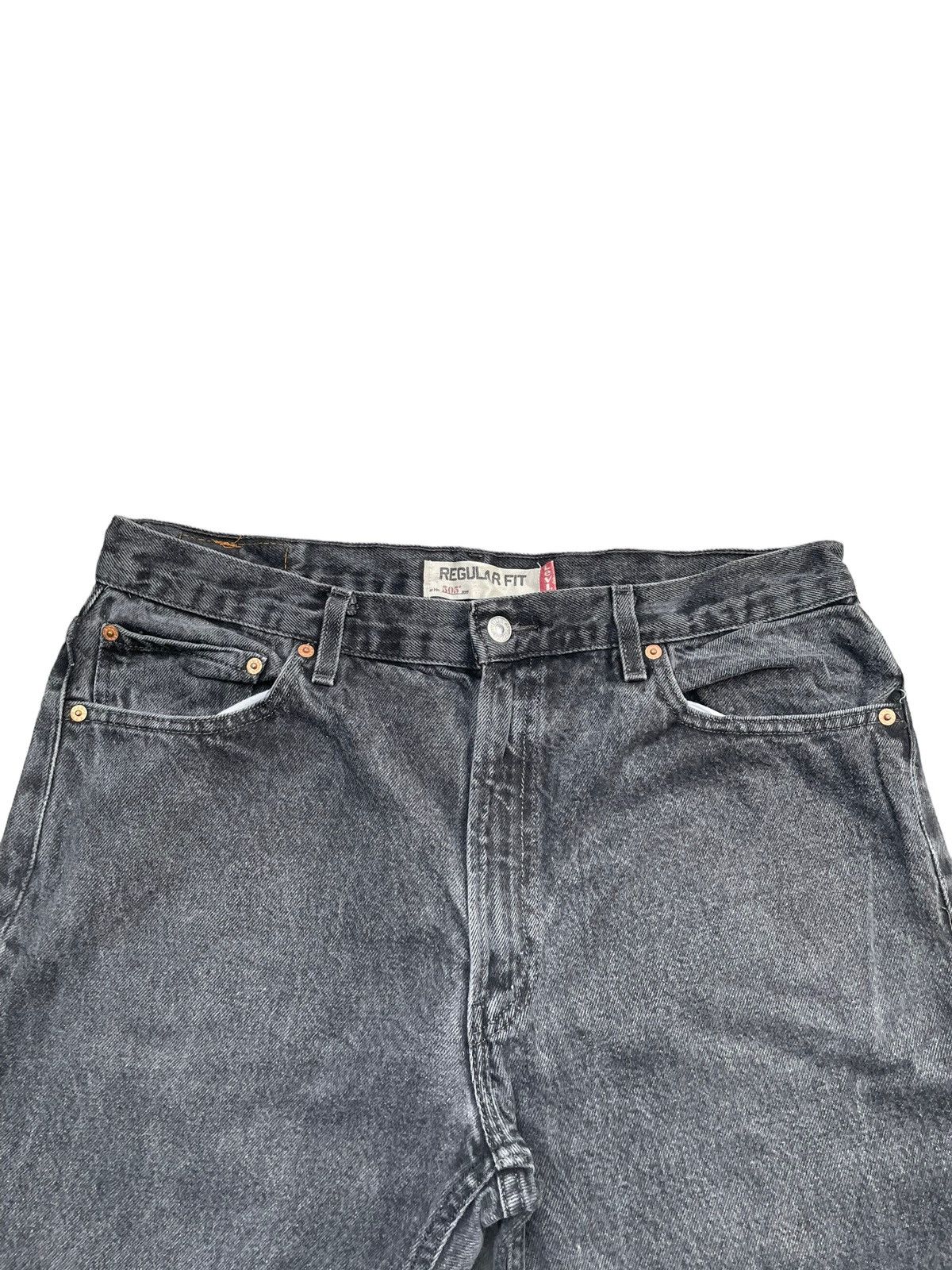 Levi's × Vintage Vintage 2007 Levis 505 e Black Size US 36 / EU 52 - 5 Thumbnail
