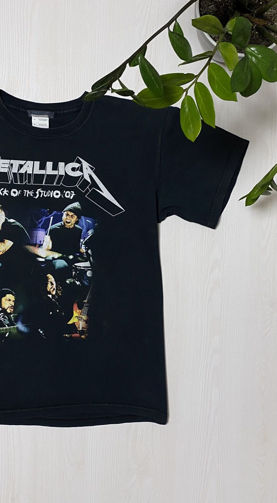 Band Tees × Metallica Vintage Metallica Sick of the studio 2007 Tour band t-shirt Size US M / EU 48-50 / 2 - 4 Thumbnail