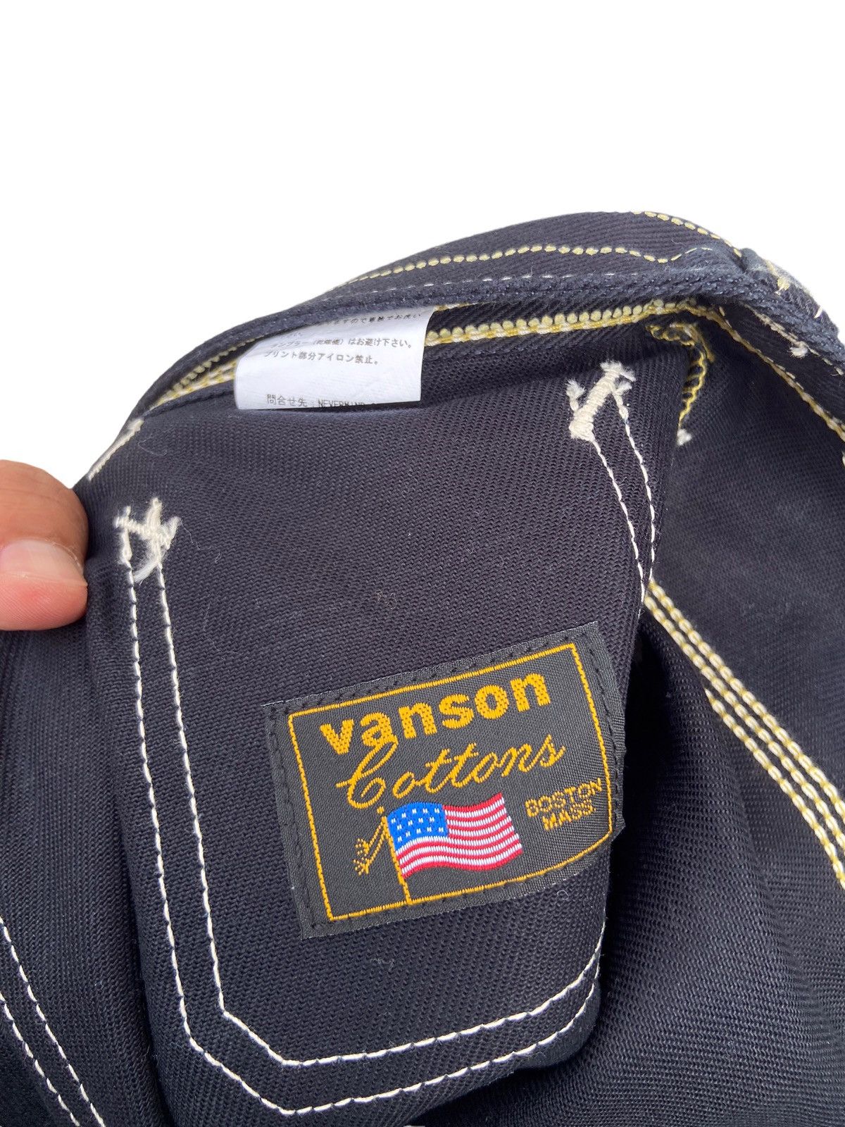 Vanson Leathers VANSON COTTON WABASH ANKLE PAINTER PANT Size US 37 - 6 Thumbnail