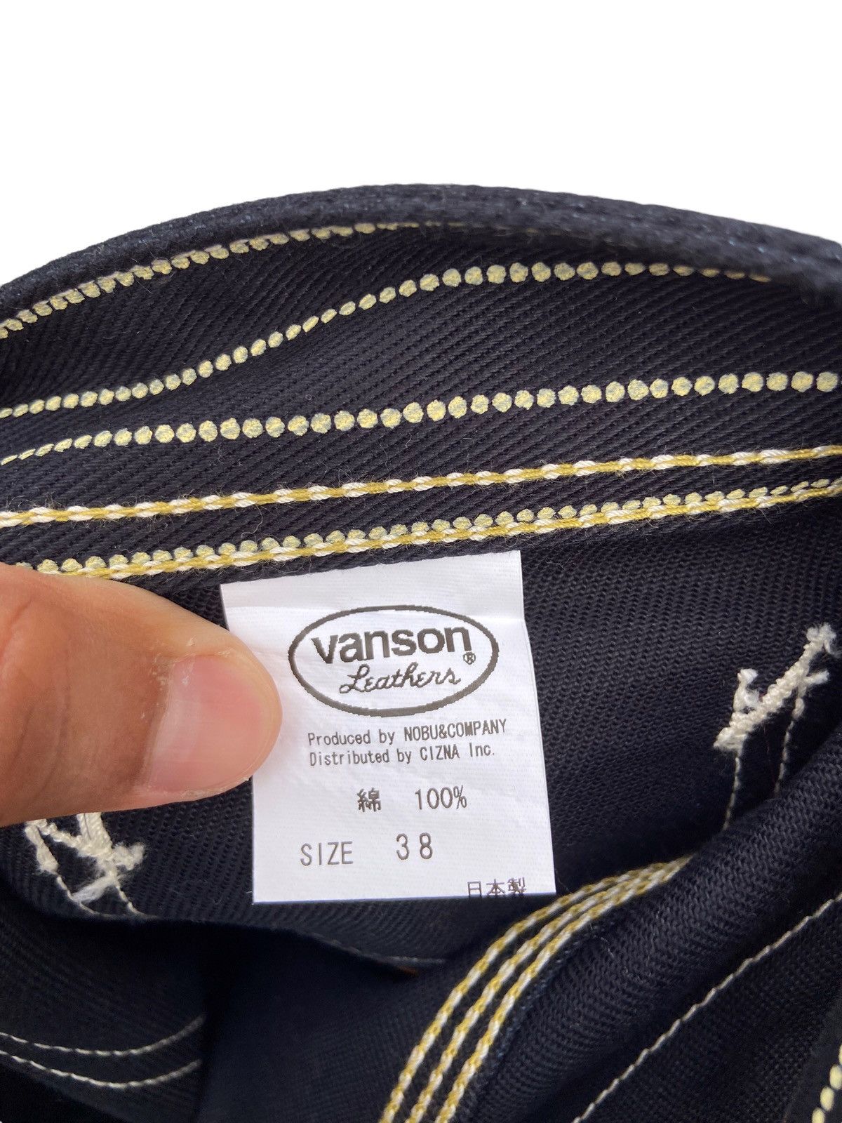 Vanson Leathers VANSON COTTON WABASH ANKLE PAINTER PANT Size US 37 - 8 Thumbnail