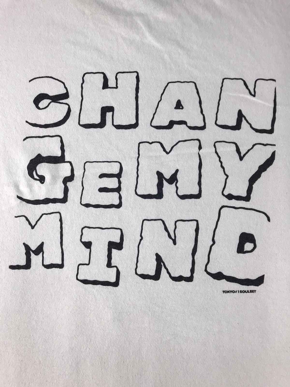 Band Tees × Rap Tees × Vintage Tokyo Number One Soulset Change My Mind Japan Hiphop K2200j Size US XL / EU 56 / 4 - 6 Thumbnail