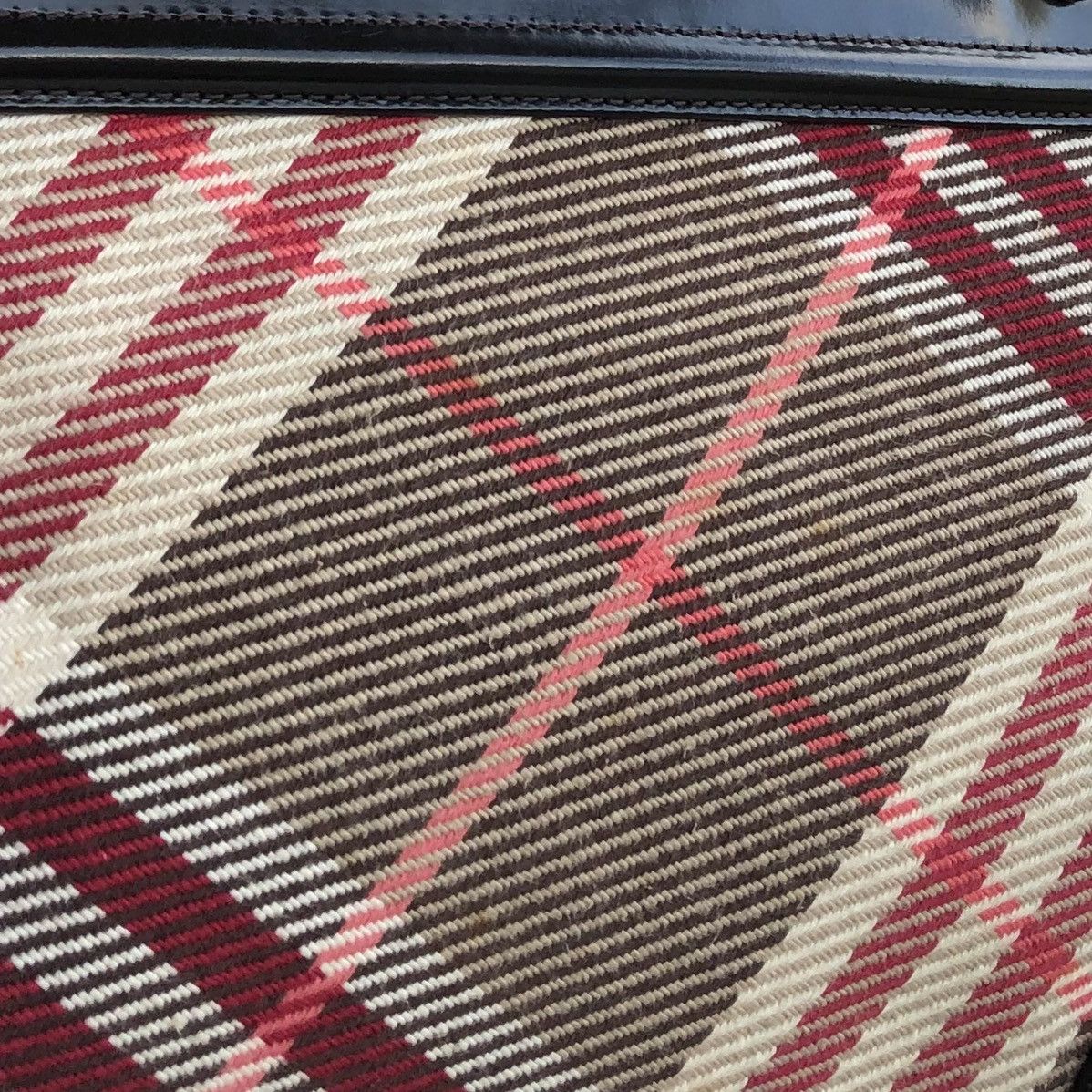 Burberry Authentic Burberry Blue Label Red Checked Shoulder Bag Size ONE SIZE - 12 Thumbnail