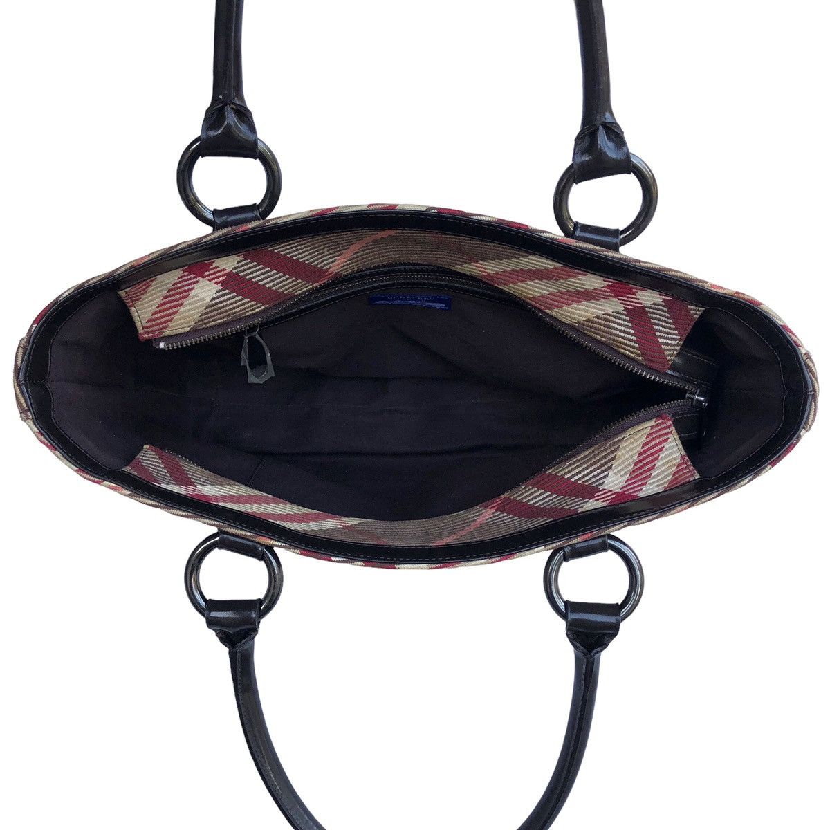 Burberry Authentic Burberry Blue Label Red Checked Shoulder Bag Size ONE SIZE - 18 Thumbnail