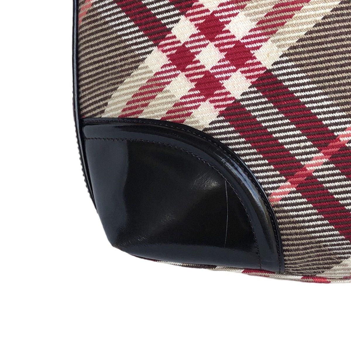 Burberry Authentic Burberry Blue Label Red Checked Shoulder Bag Size ONE SIZE - 8 Thumbnail