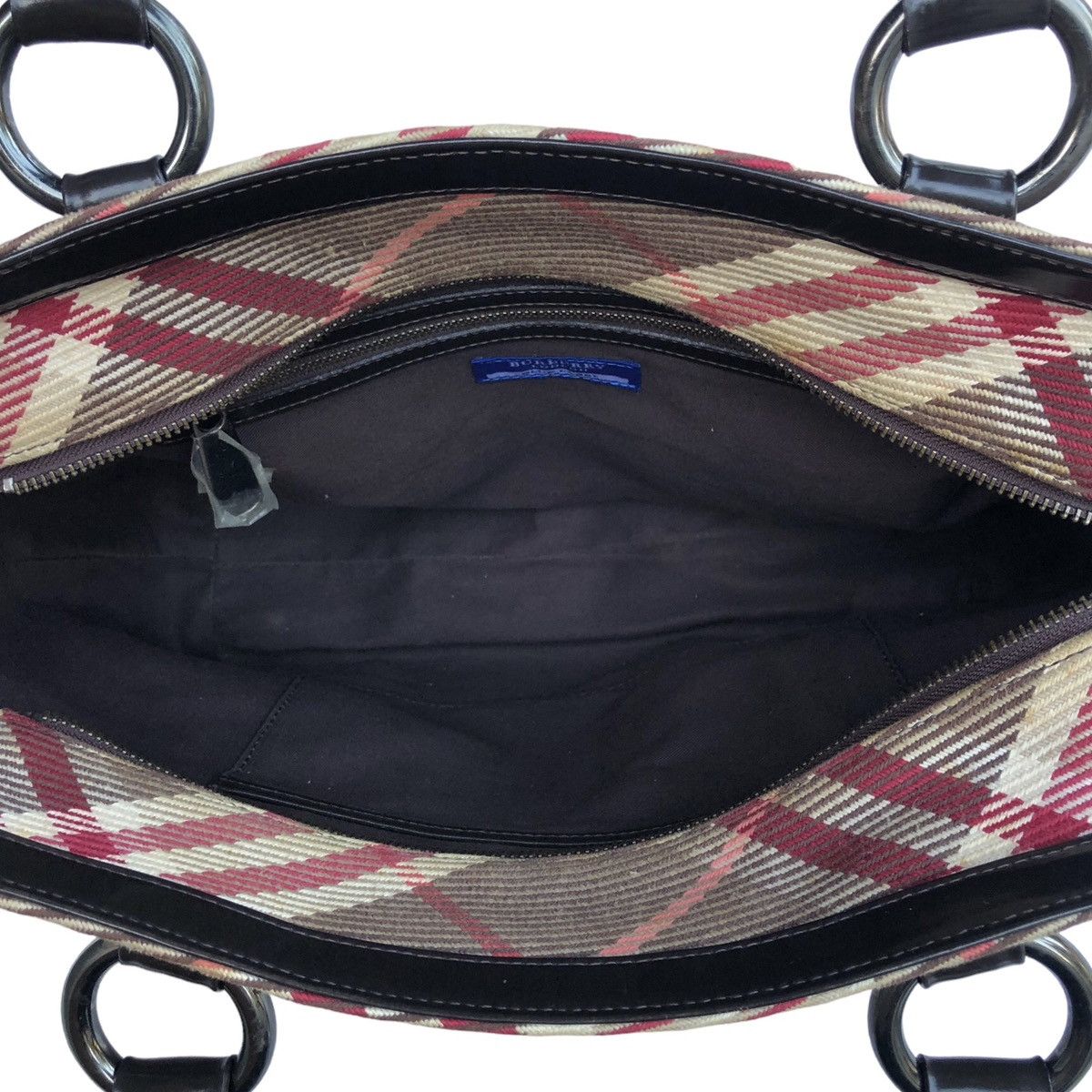Burberry Authentic Burberry Blue Label Red Checked Shoulder Bag Size ONE SIZE - 19 Thumbnail