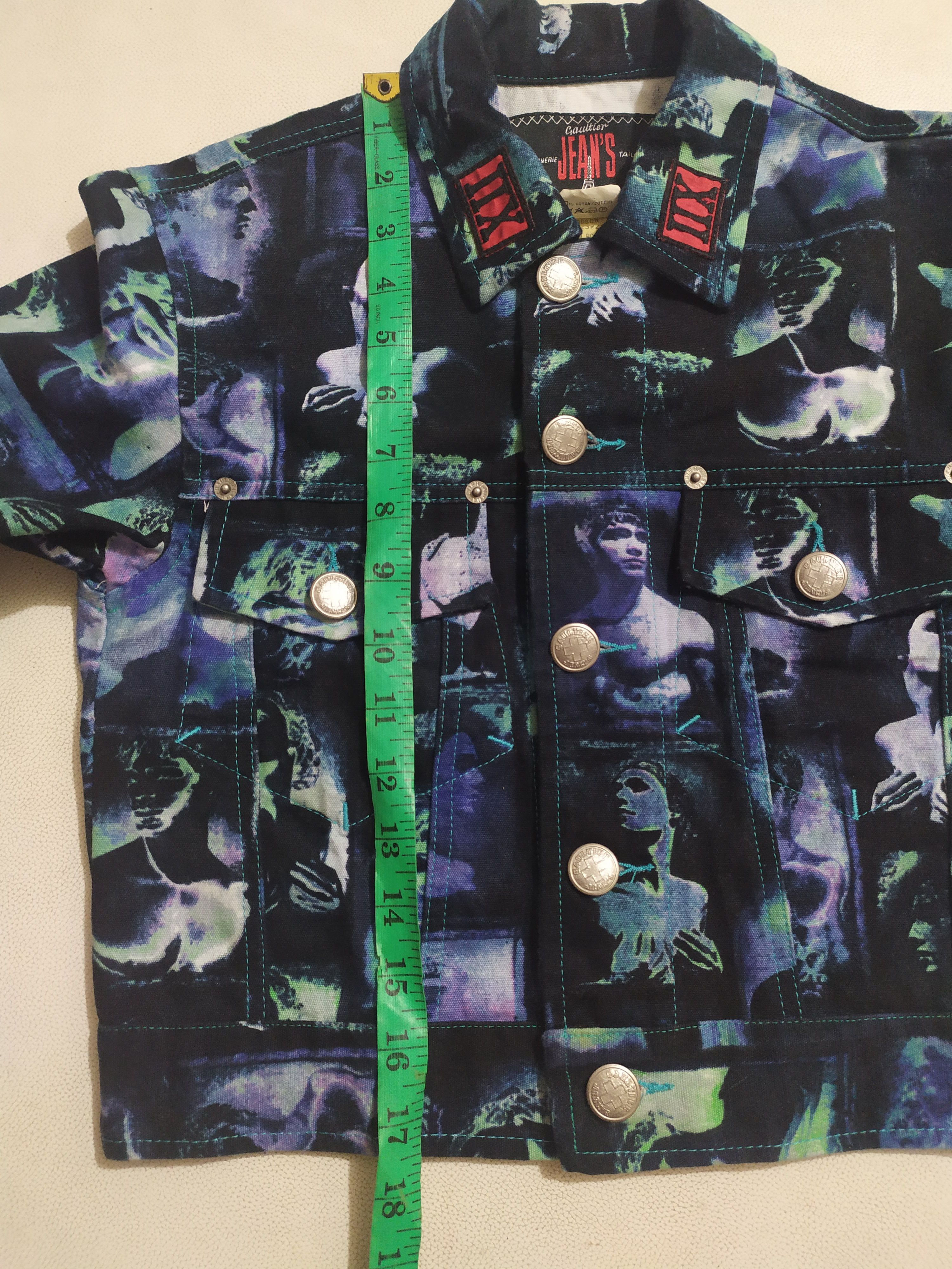 Rare!!! Archives Jean Paul Gaultier Fullprint Jacket