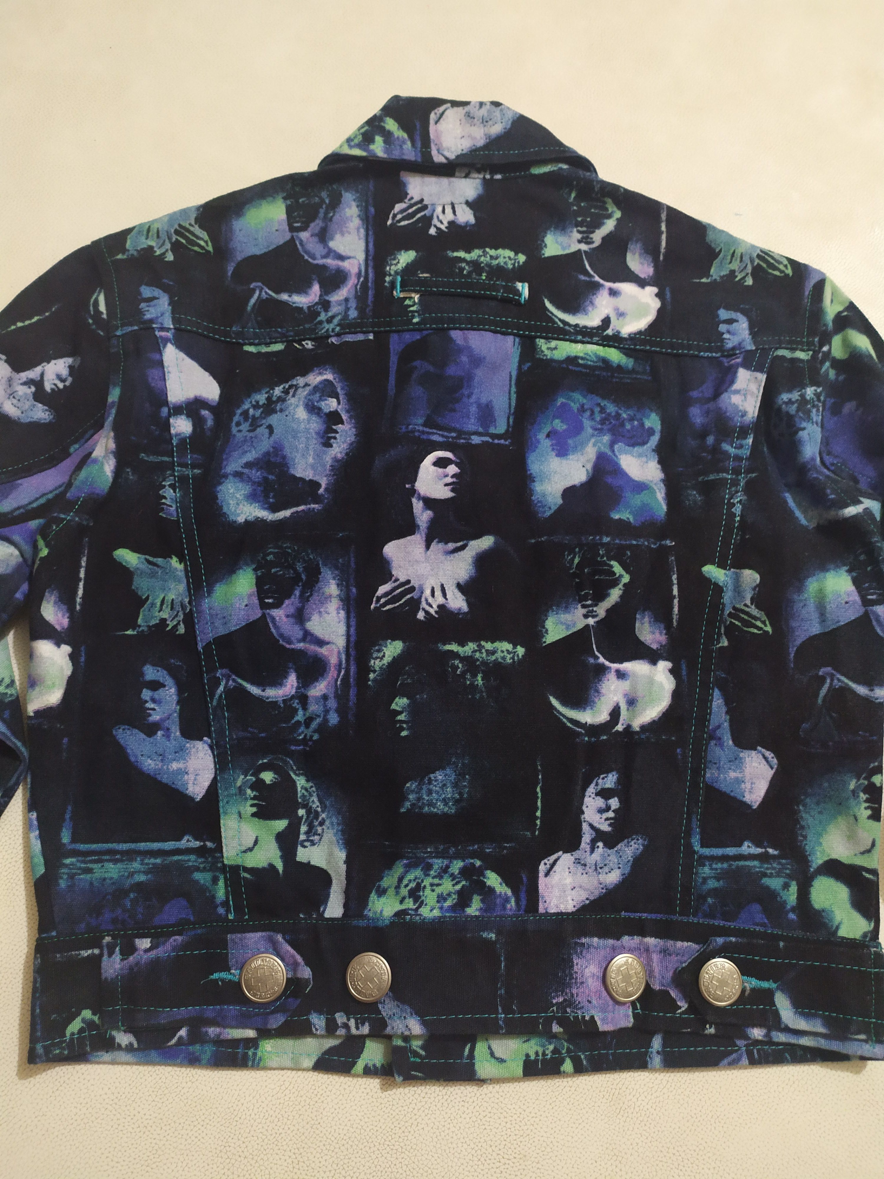 Rare!!! Archives Jean Paul Gaultier Fullprint Jacket