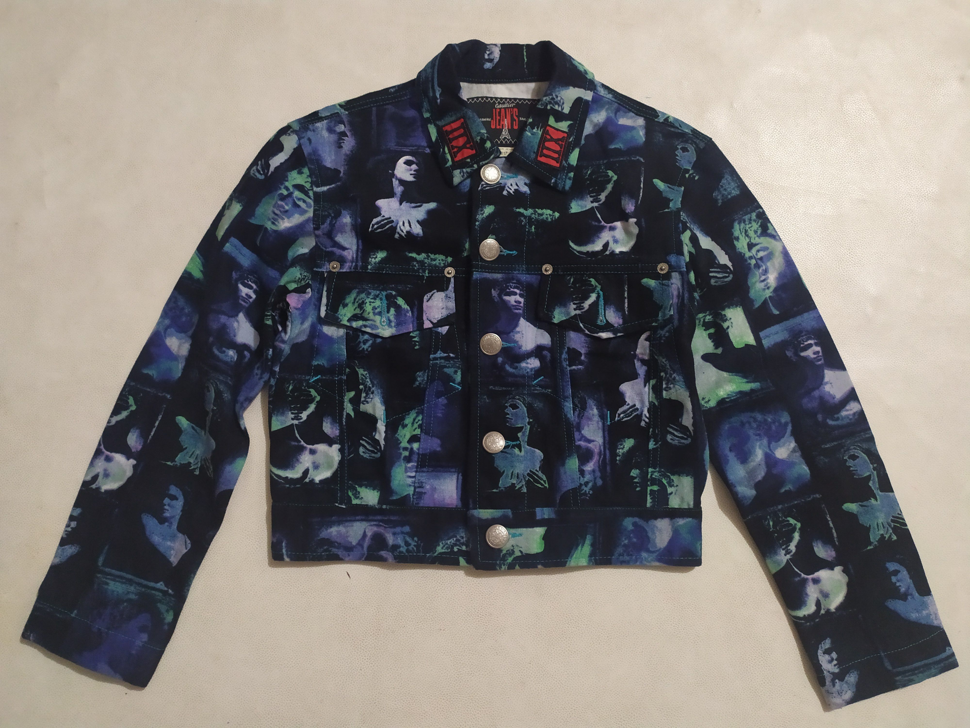 image of Archival Clothing x Avant Garde Archives Jean Paul Gaultier Fullprint Jacket in Mix, Women's (Size 