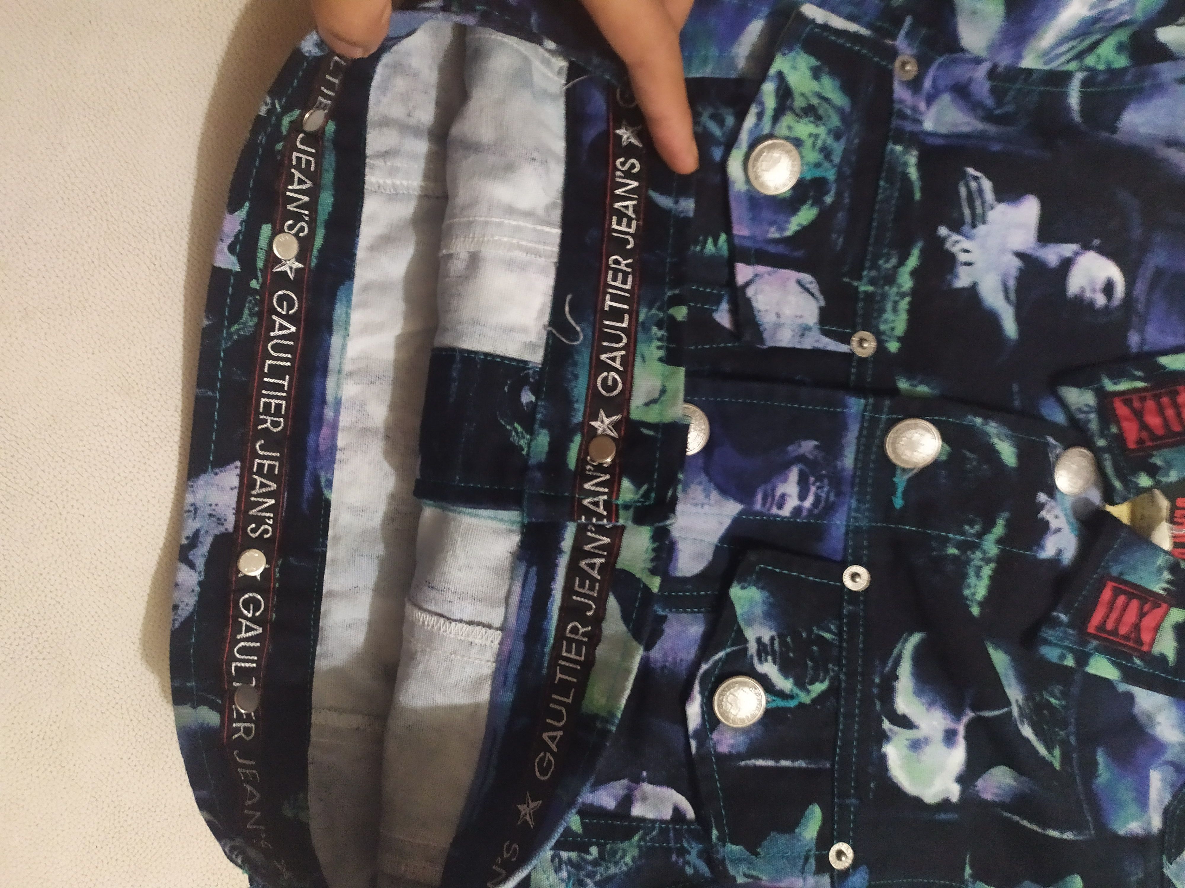 Rare!!! Archives Jean Paul Gaultier Fullprint Jacket