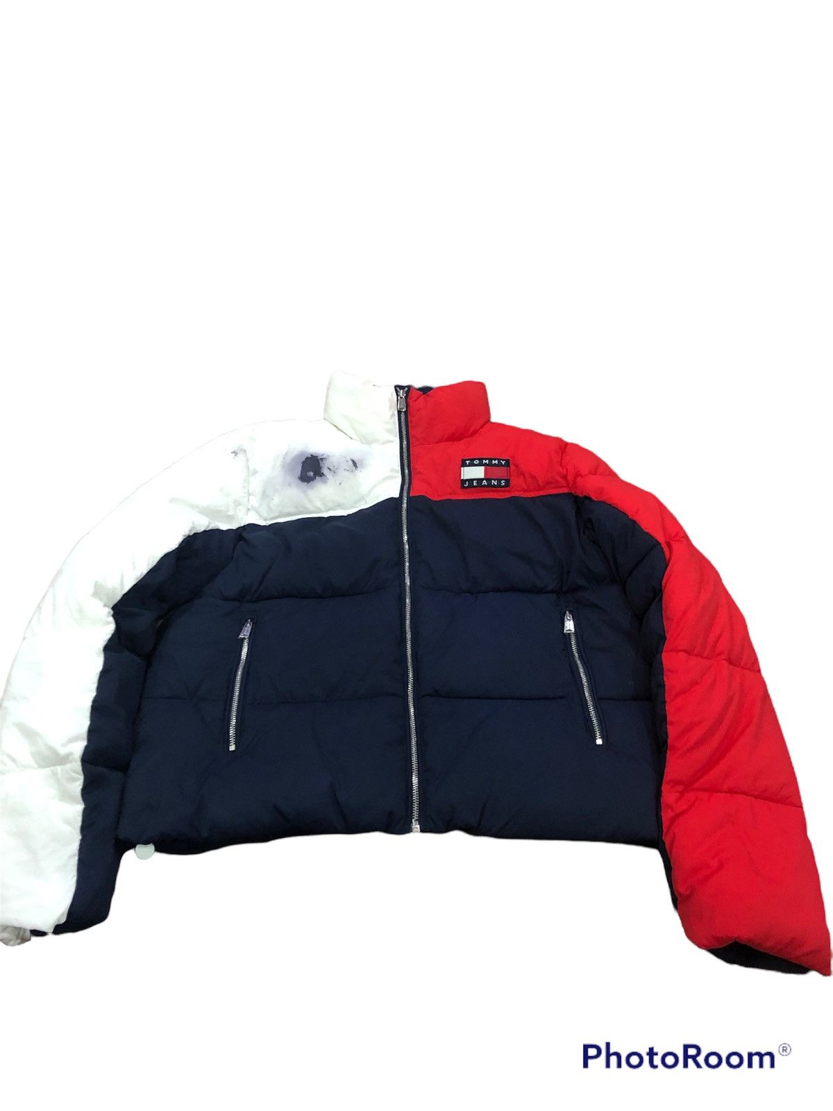 image of Tommy Hilfiger Tommy Jeans Jacket Saiz S in Redblue, Men's (Size Small)