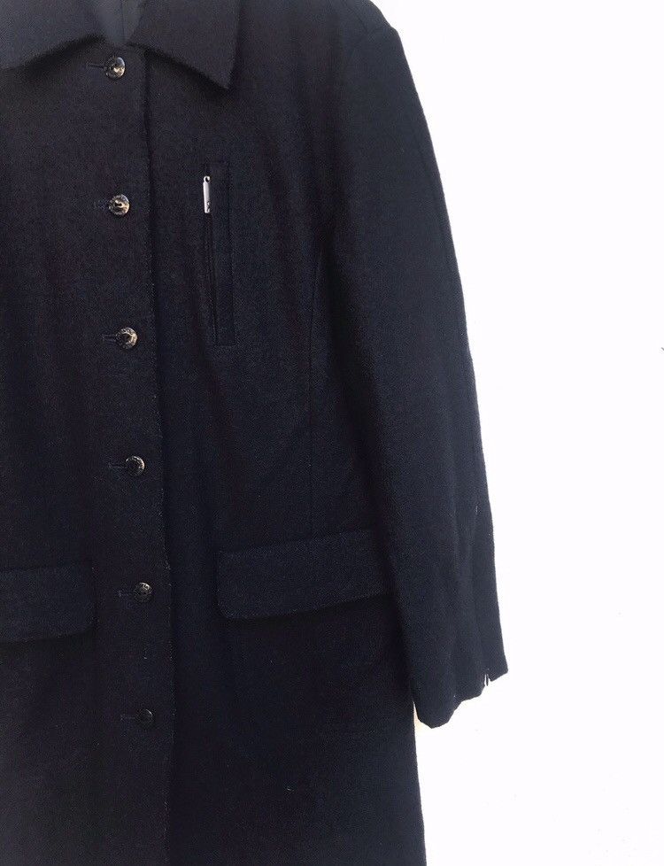 Roberta di Camerino 🔥Roberta Di Camerino Wool Long Jacket Size M / US 6-8 / IT 42-44 - 3 Thumbnail