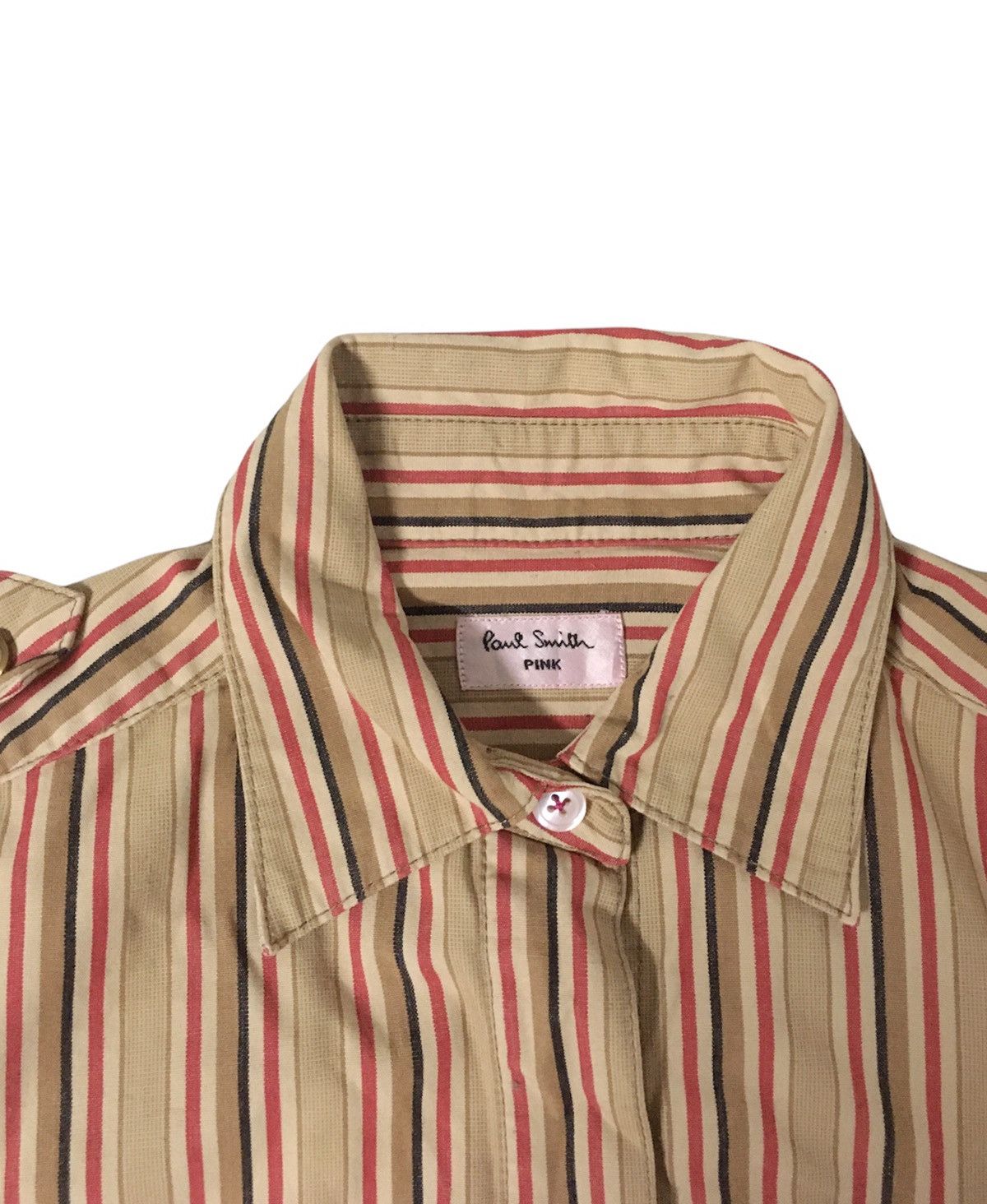 Paul Smith 🔥Paul Smith Pink Long Sleeve Cotton Button Shirts Size XS / US 0-2 / IT 36-38 - 7 Thumbnail