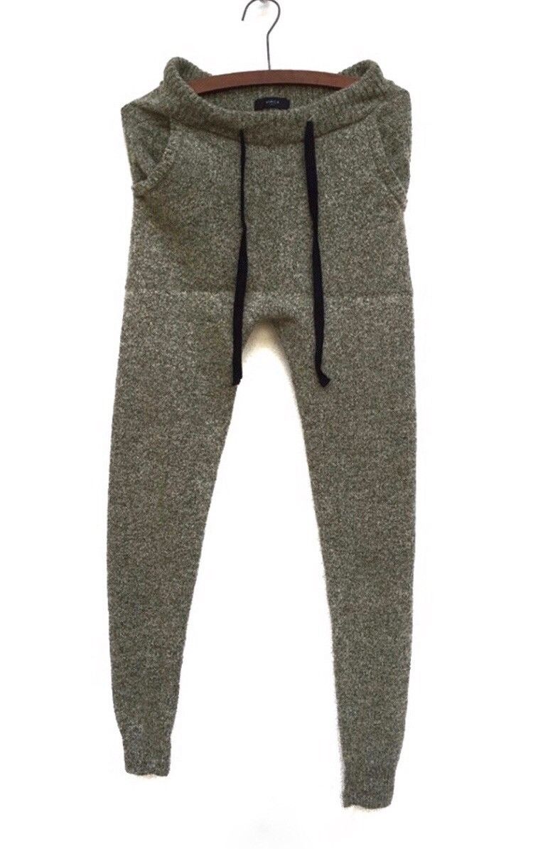 image of Vinca Tokyo Knit Joggerpants in Light Green, Men's (Size 26)