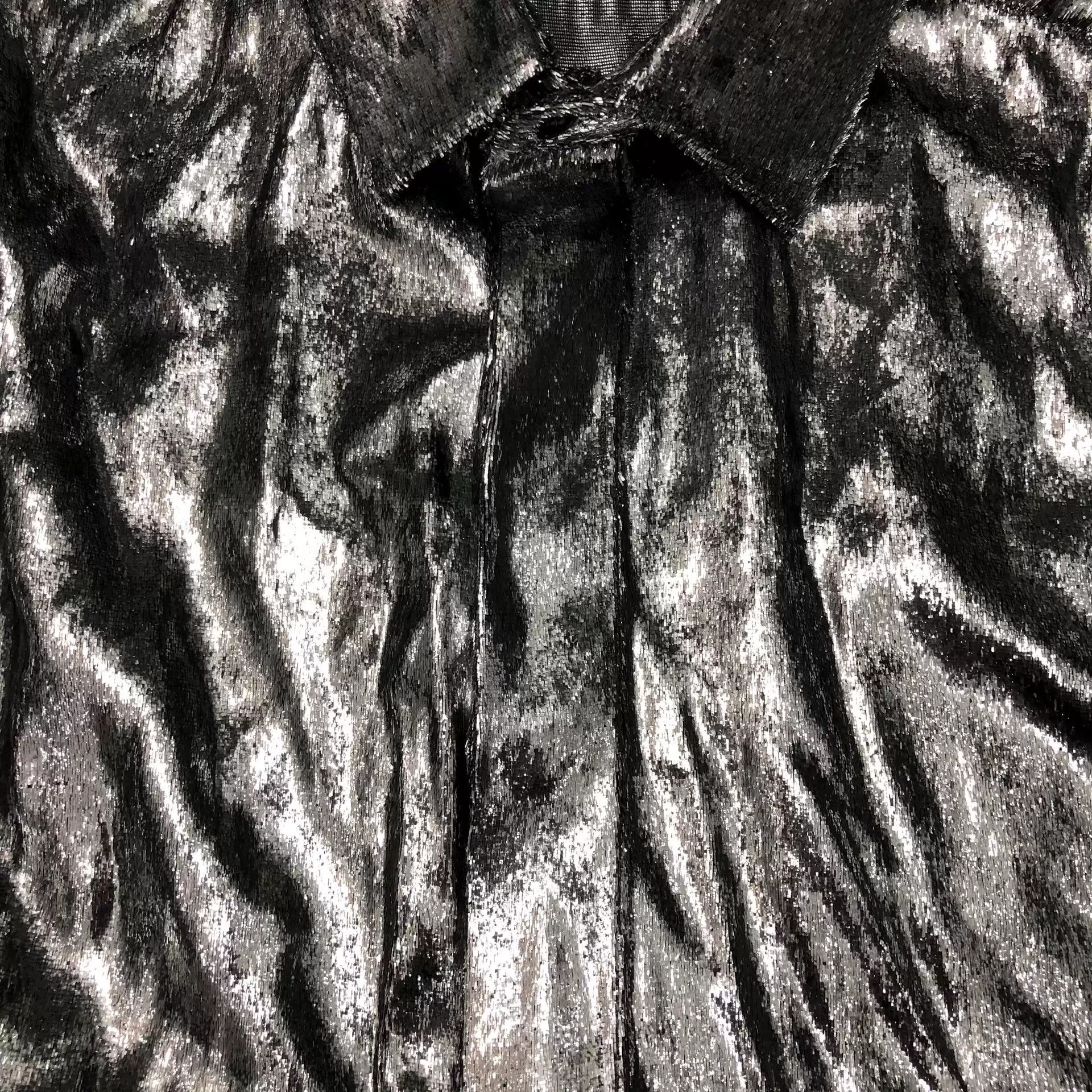 Saint Laurent Paris Saint Laurent Glitter Shirt Size 36 Size US XS / EU 42 / 0 - 5 Thumbnail