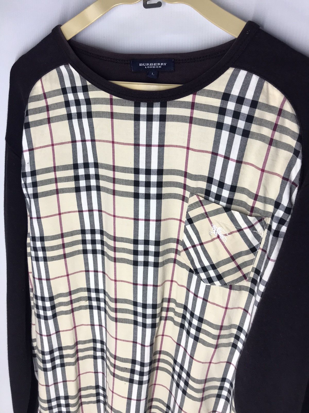 Burberry Burberry London single pocket long sleeve shirt Size US M / EU 48-50 / 2 - 5 Thumbnail