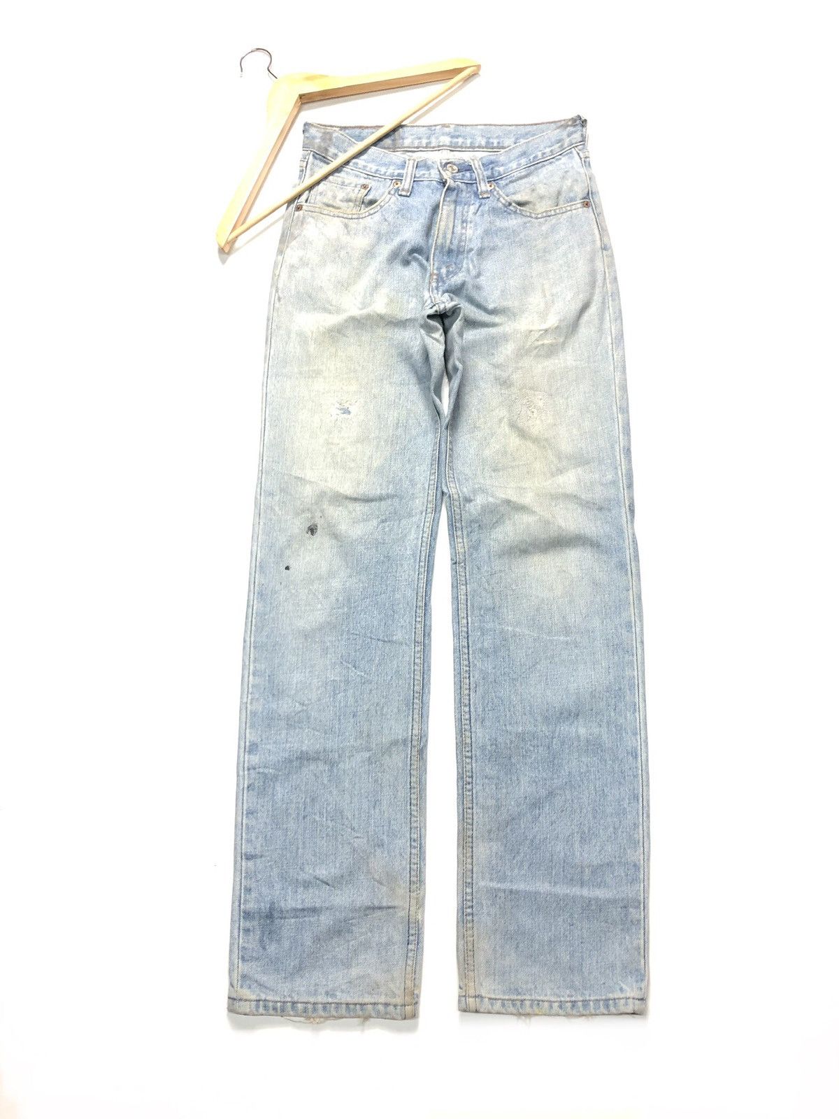 Levi's Vintage Clothing × Vintage VINTAGE LEVIS 533 BLUE WASH DISTRESSED DENIM Size US 29 - 6 Thumbnail