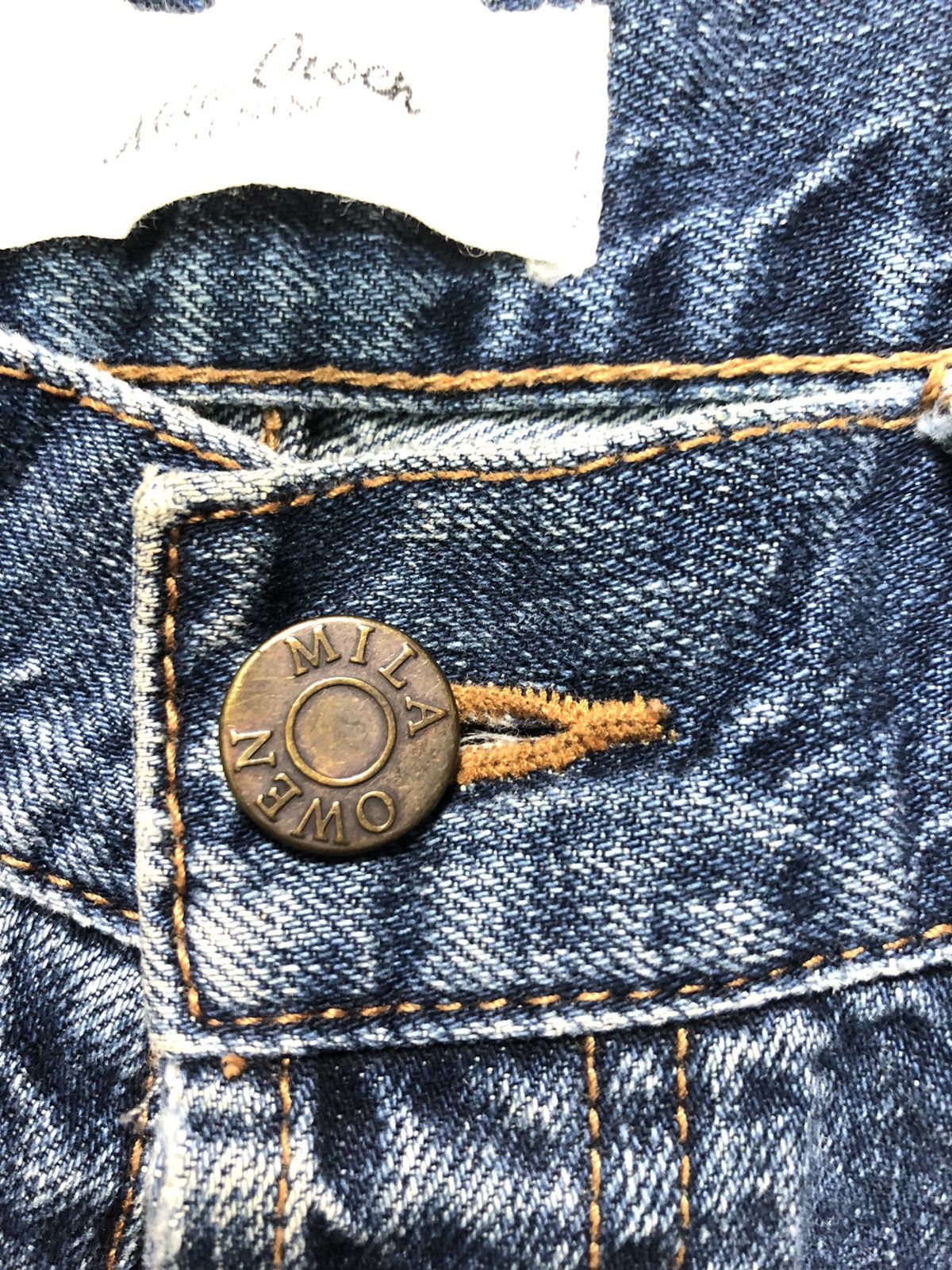 Designer × Japanese Brand MILA OWEN BLUE WASH DENIM JEANS Size US 27 - 4 Thumbnail