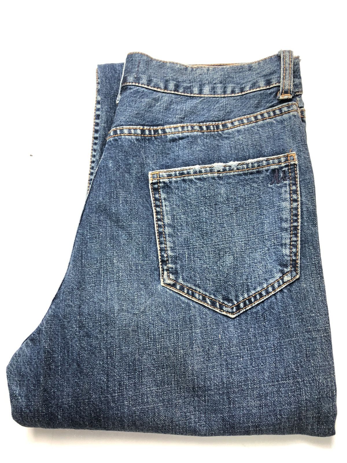 Designer × Japanese Brand MILA OWEN BLUE WASH DENIM JEANS Size US 27 - 16 Thumbnail
