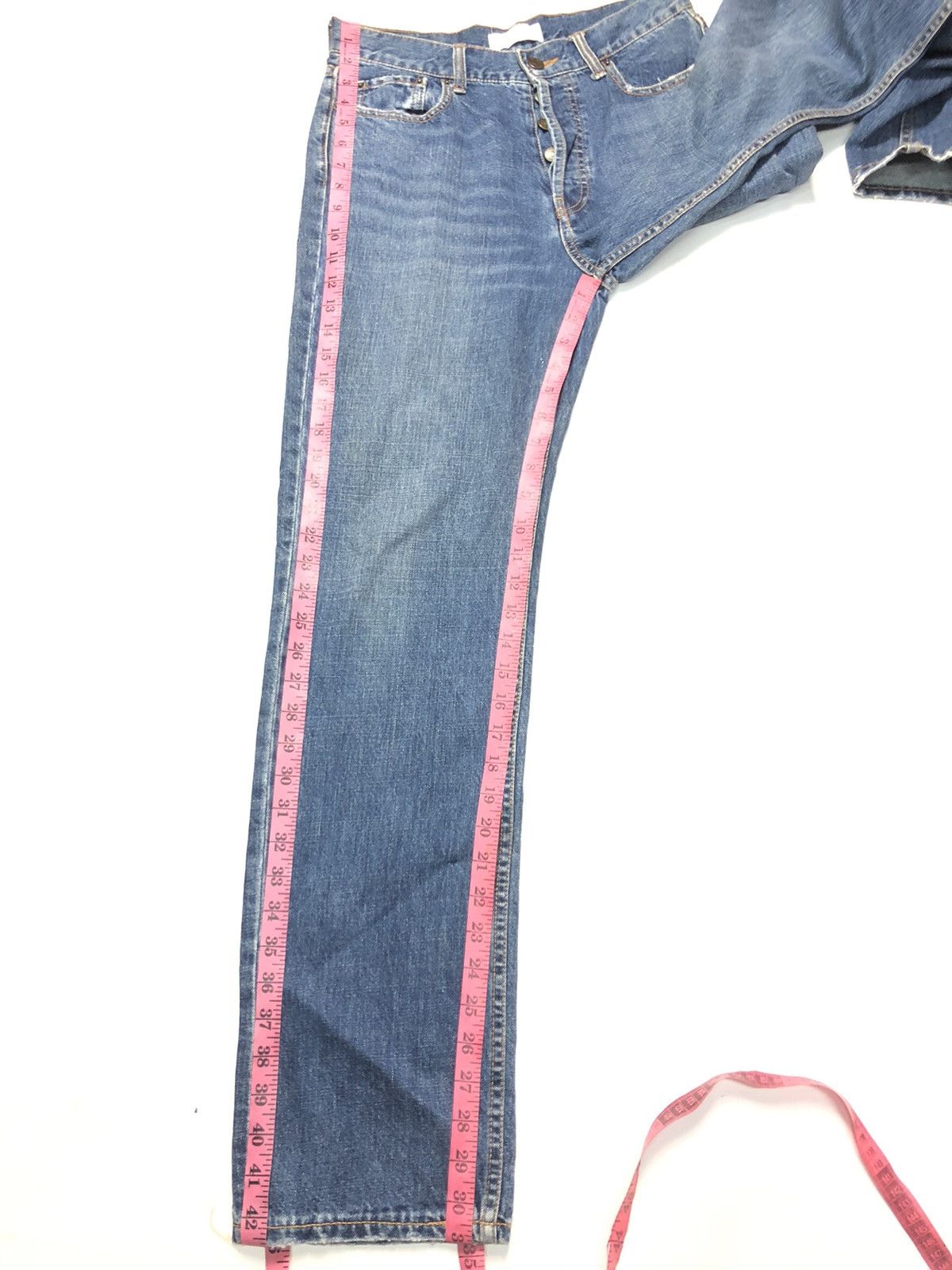 Designer × Japanese Brand MILA OWEN BLUE WASH DENIM JEANS Size US 27 - 14 Thumbnail