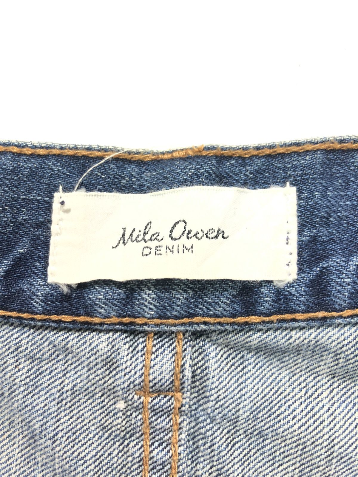 Designer × Japanese Brand MILA OWEN BLUE WASH DENIM JEANS Size US 27 - 5 Thumbnail