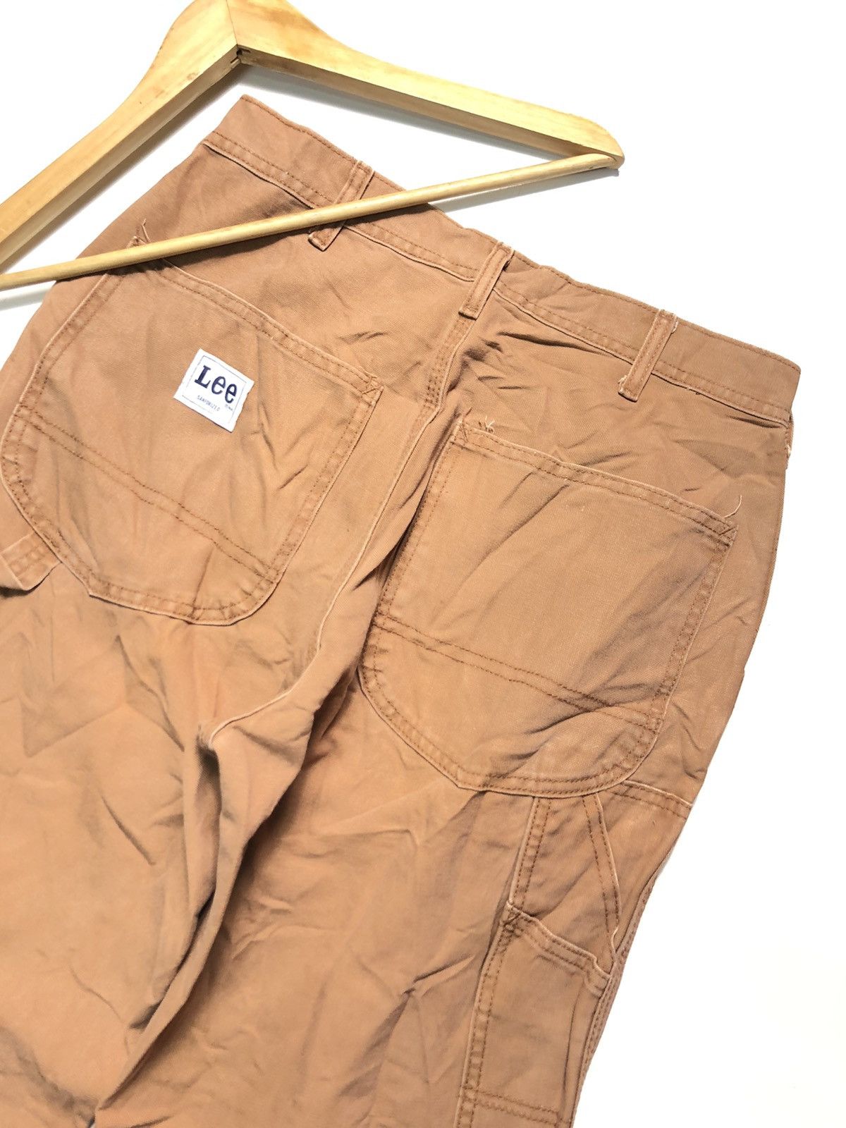 Lee × Vintage VINTAGE BAGGY LEE CARPENTER WORKWEAR DUCK COTTON DENIM Size US 30 / EU 46 - 1 Thumbnail
