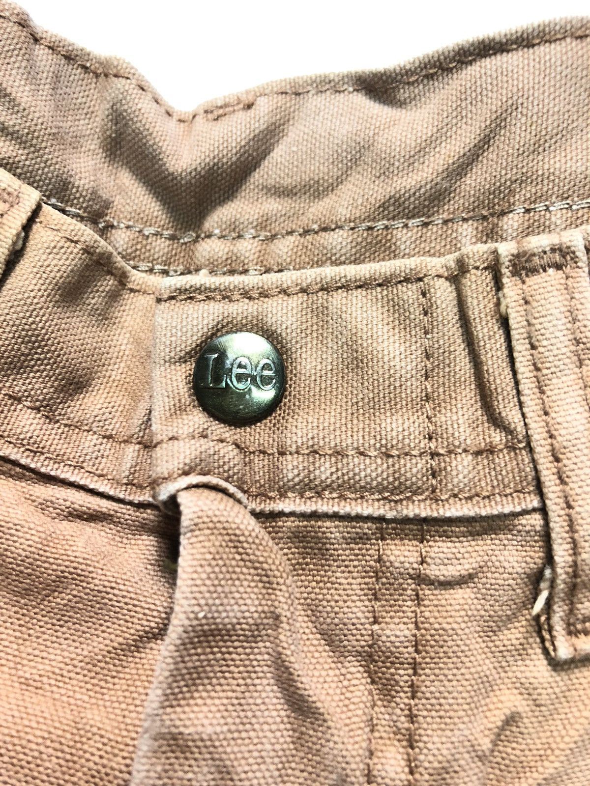 Lee × Vintage VINTAGE BAGGY LEE CARPENTER WORKWEAR DUCK COTTON DENIM Size US 30 / EU 46 - 6 Thumbnail