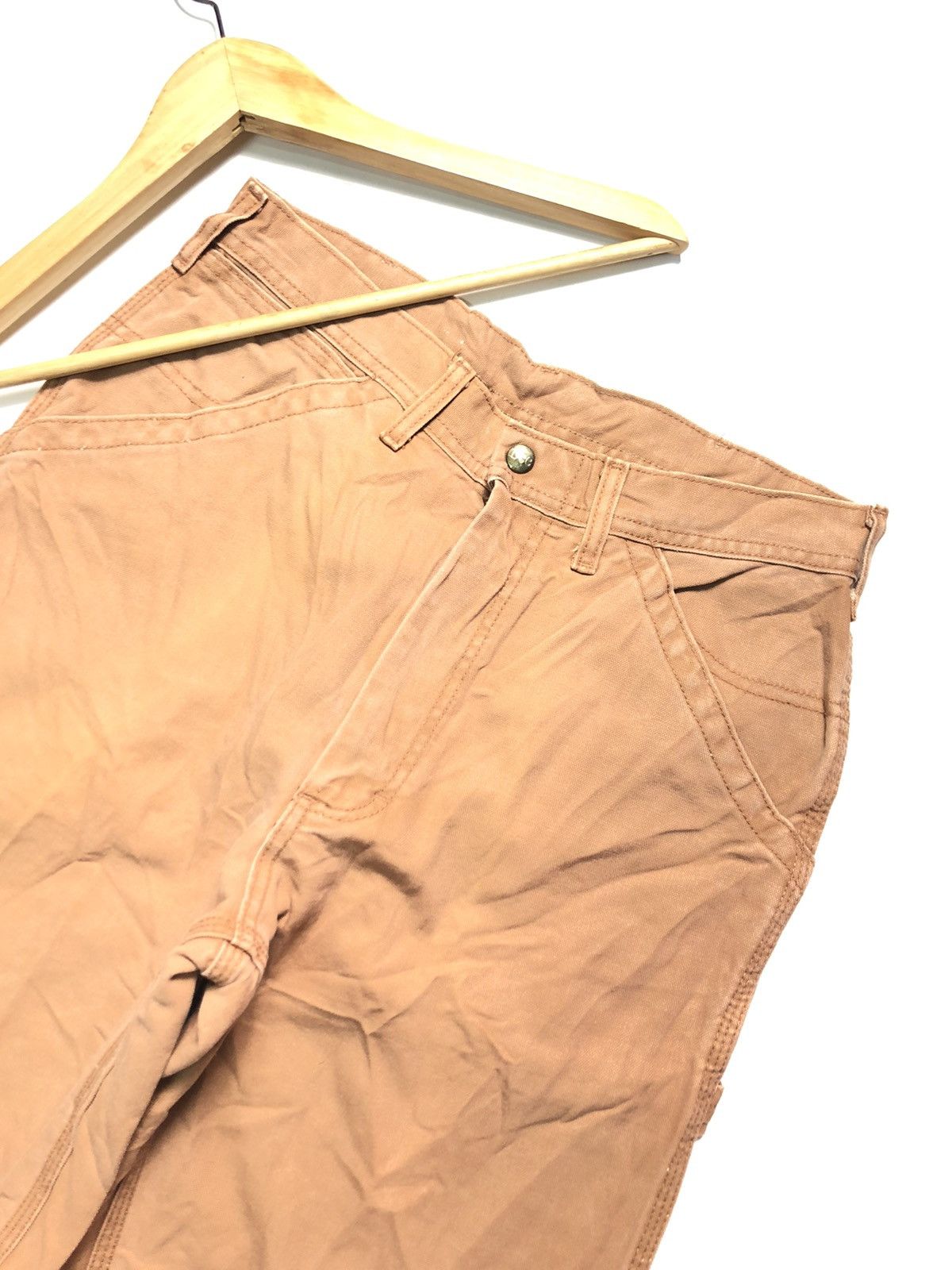 Lee × Vintage VINTAGE BAGGY LEE CARPENTER WORKWEAR DUCK COTTON DENIM Size US 30 / EU 46 - 5 Thumbnail