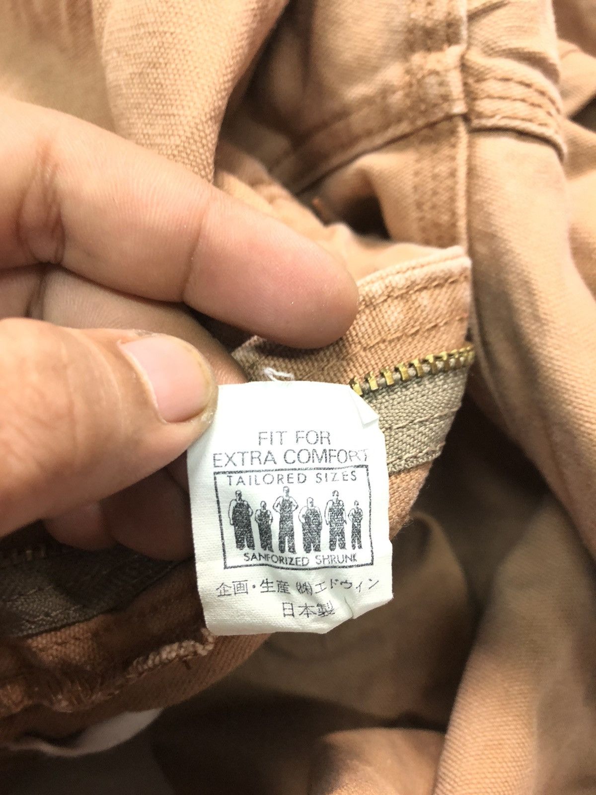 Lee × Vintage VINTAGE BAGGY LEE CARPENTER WORKWEAR DUCK COTTON DENIM Size US 30 / EU 46 - 9 Thumbnail