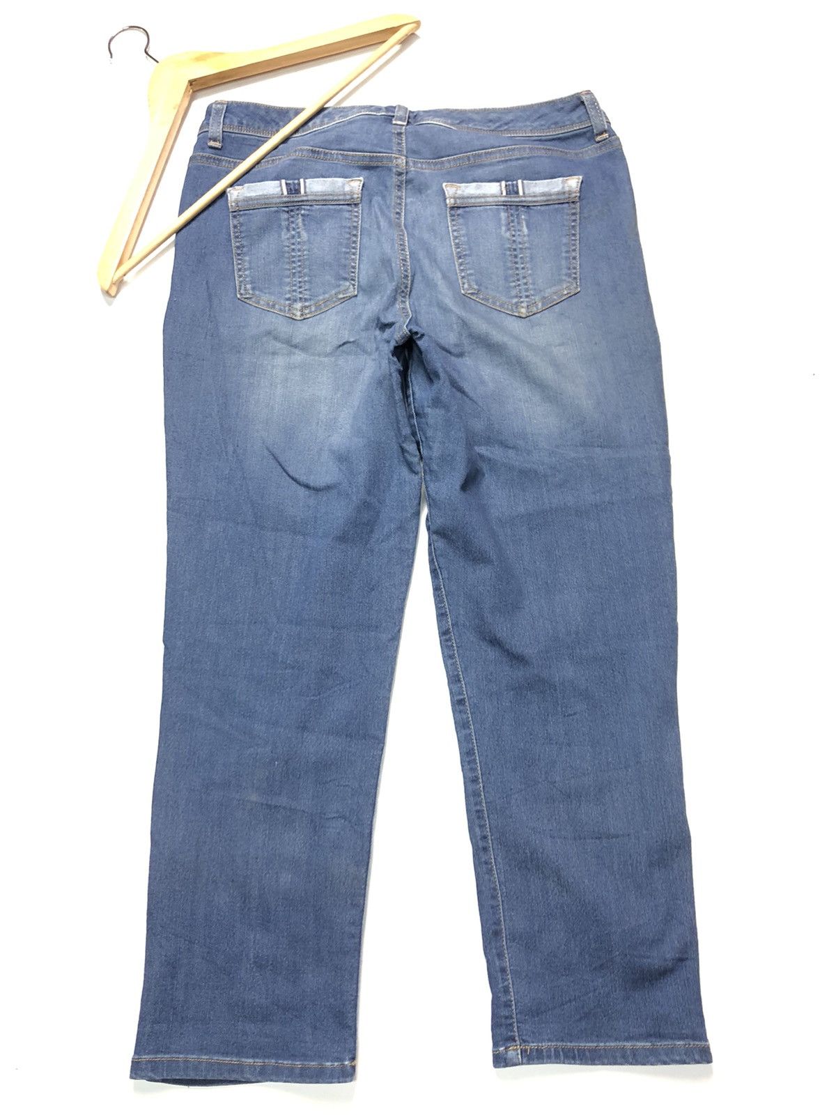 Japanese Brand × Salvage BANDOLINO SELVEDGE BLUE WASH DENIM Size US 32 / EU 48 - 10 Thumbnail