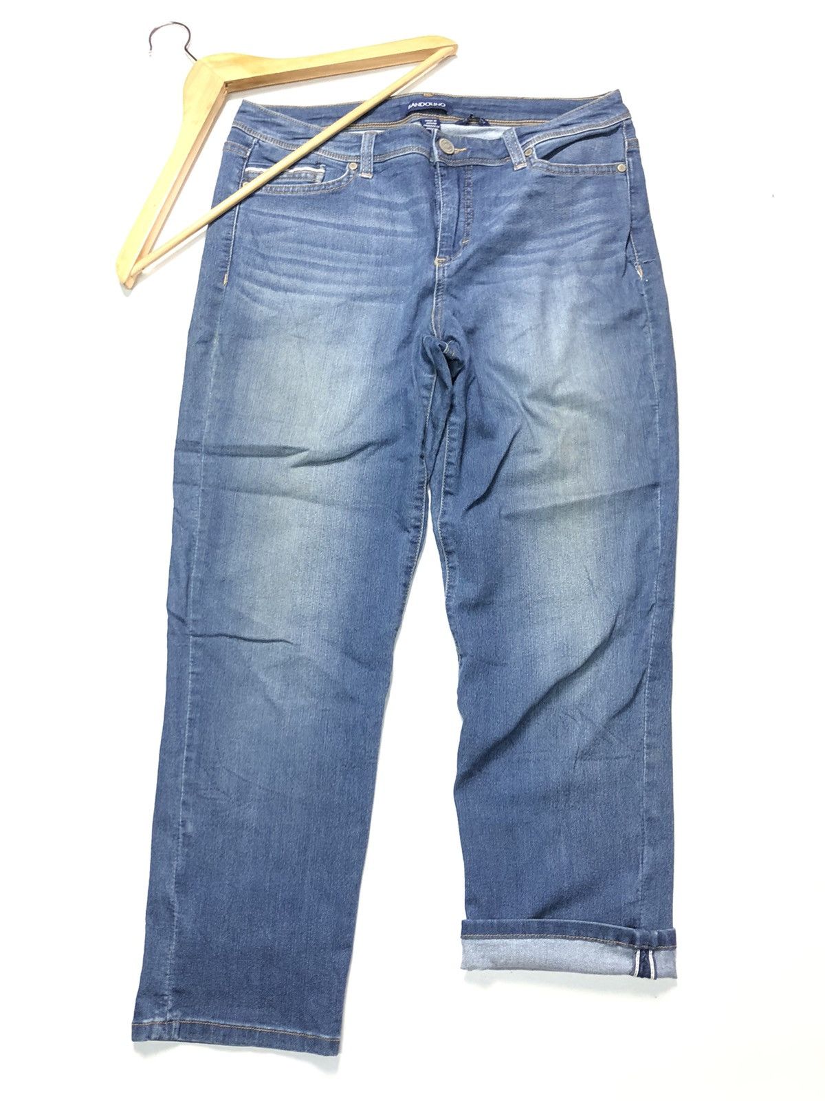 BANDOLINO SELVEDGE BLUE WASH DENIM