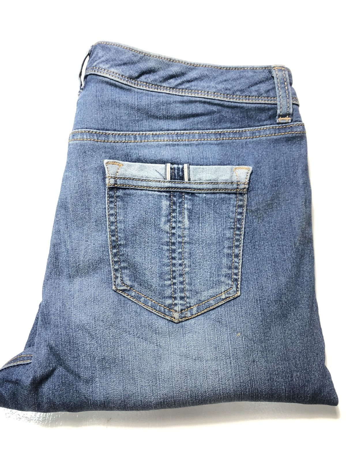 Japanese Brand × Salvage BANDOLINO SELVEDGE BLUE WASH DENIM Size US 32 / EU 48 - 18 Thumbnail