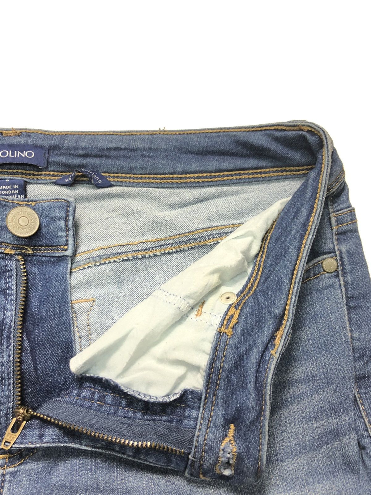 Japanese Brand × Salvage BANDOLINO SELVEDGE BLUE WASH DENIM Size US 32 / EU 48 - 6 Thumbnail