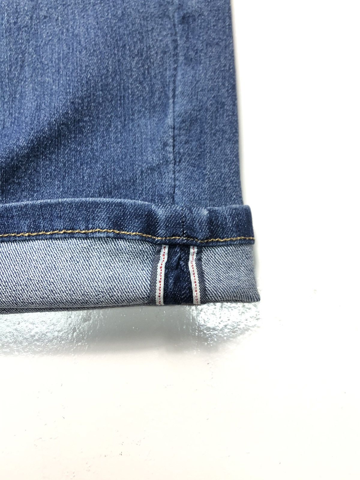 Japanese Brand × Salvage BANDOLINO SELVEDGE BLUE WASH DENIM Size US 32 / EU 48 - 3 Thumbnail