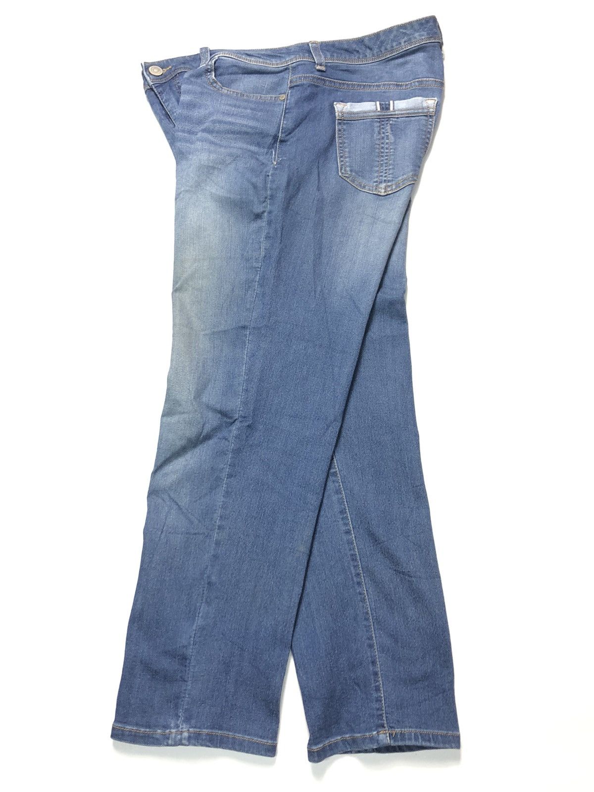 Japanese Brand × Salvage BANDOLINO SELVEDGE BLUE WASH DENIM Size US 32 / EU 48 - 12 Thumbnail