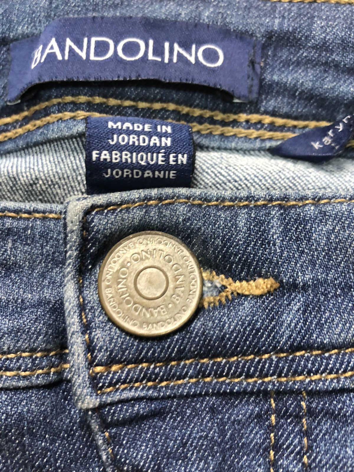 Japanese Brand × Salvage BANDOLINO SELVEDGE BLUE WASH DENIM Size US 32 / EU 48 - 5 Thumbnail