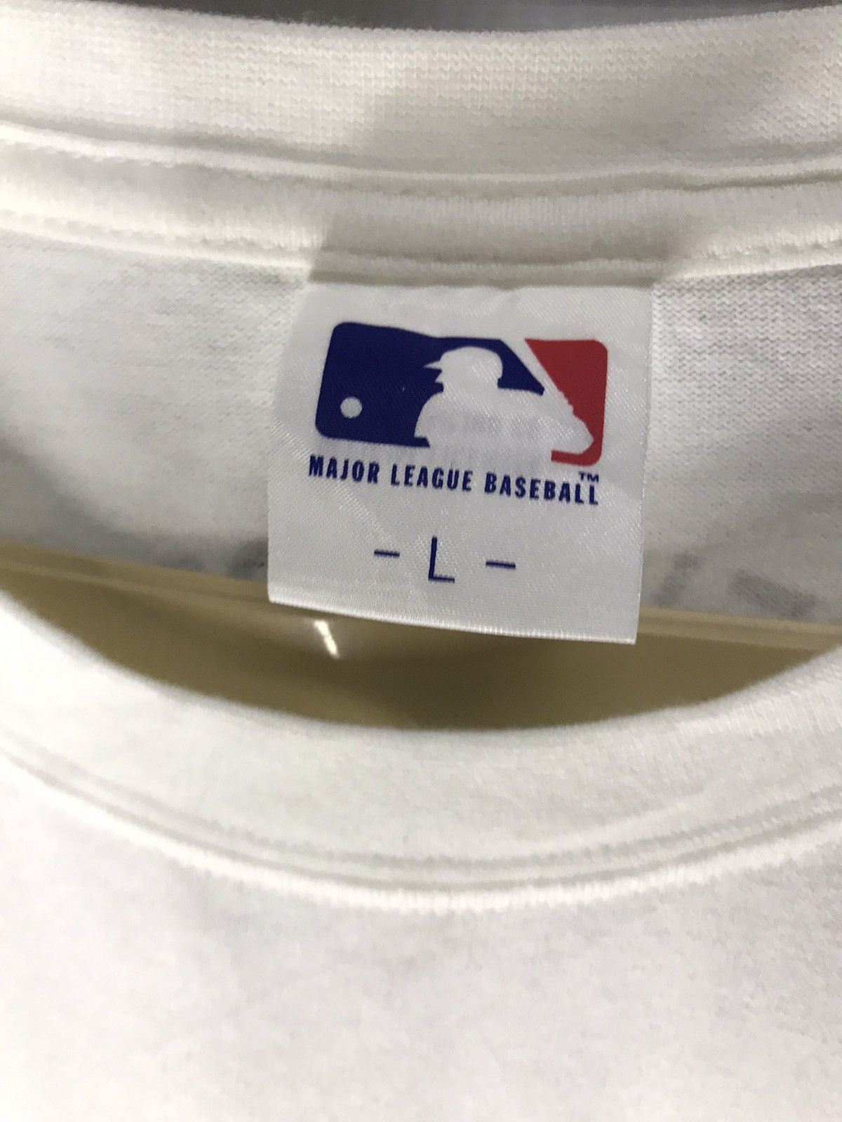 MLB × New York Yankees × Uniqlo New York Yankees spellout long sleeve tshirt by mlbxUniqlo Size US L / EU 52-54 / 3 - 3 Thumbnail