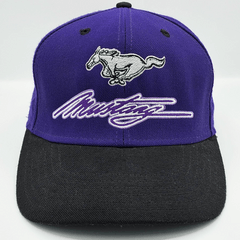 Vintage Minnesota Vikings Starter Snap Back Hat Block Arch 