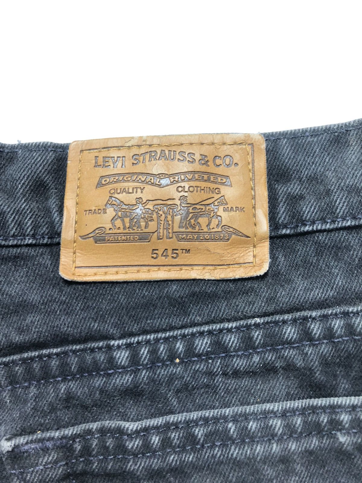 Levi's Vintage Clothing × Vintage VINTAGE 90s LEVIS 545 SUPER BLACK Size US 32 / EU 48 - 4 Thumbnail
